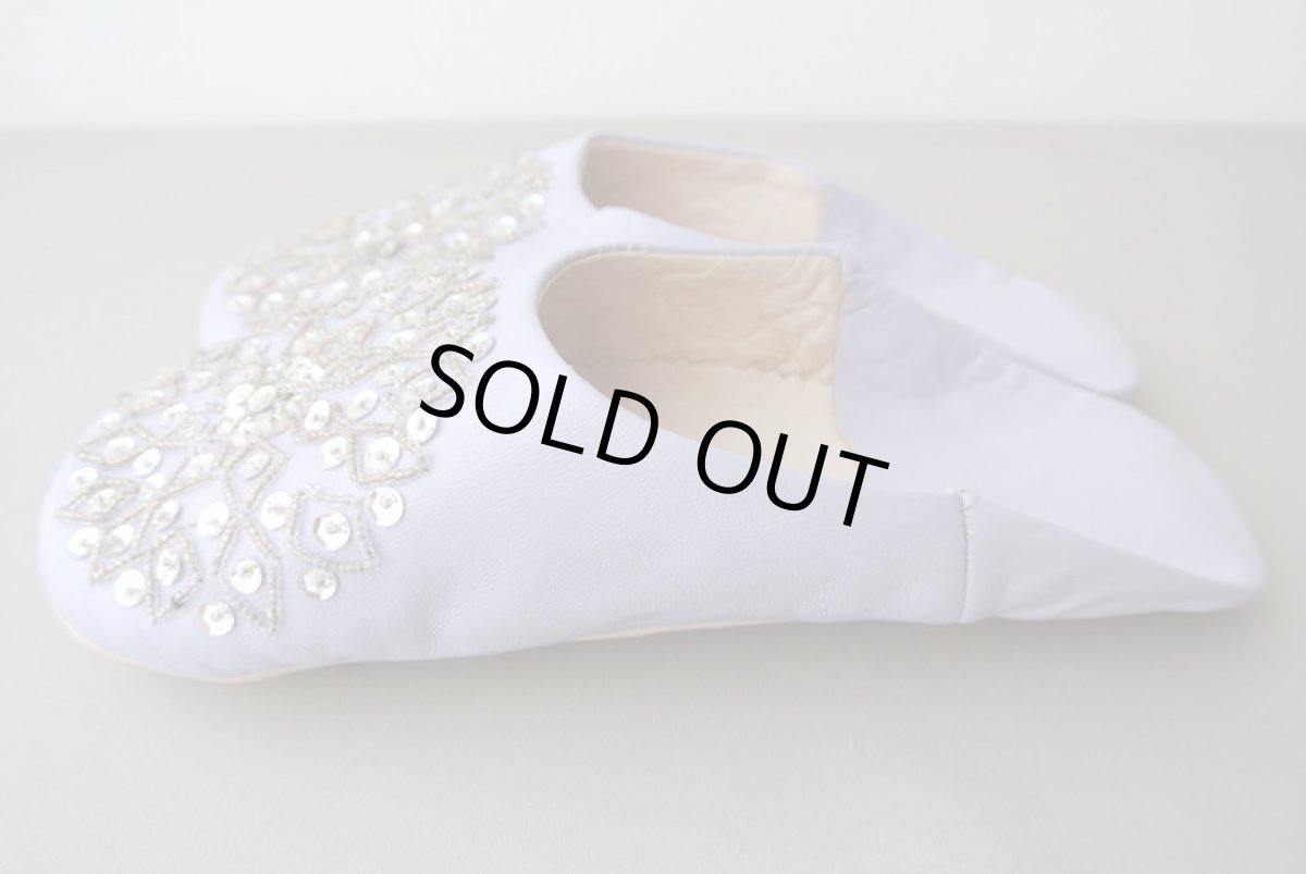 画像4: バブーシュ・スパンコール (薄紫)メール便可・ラッピング無料 (4)