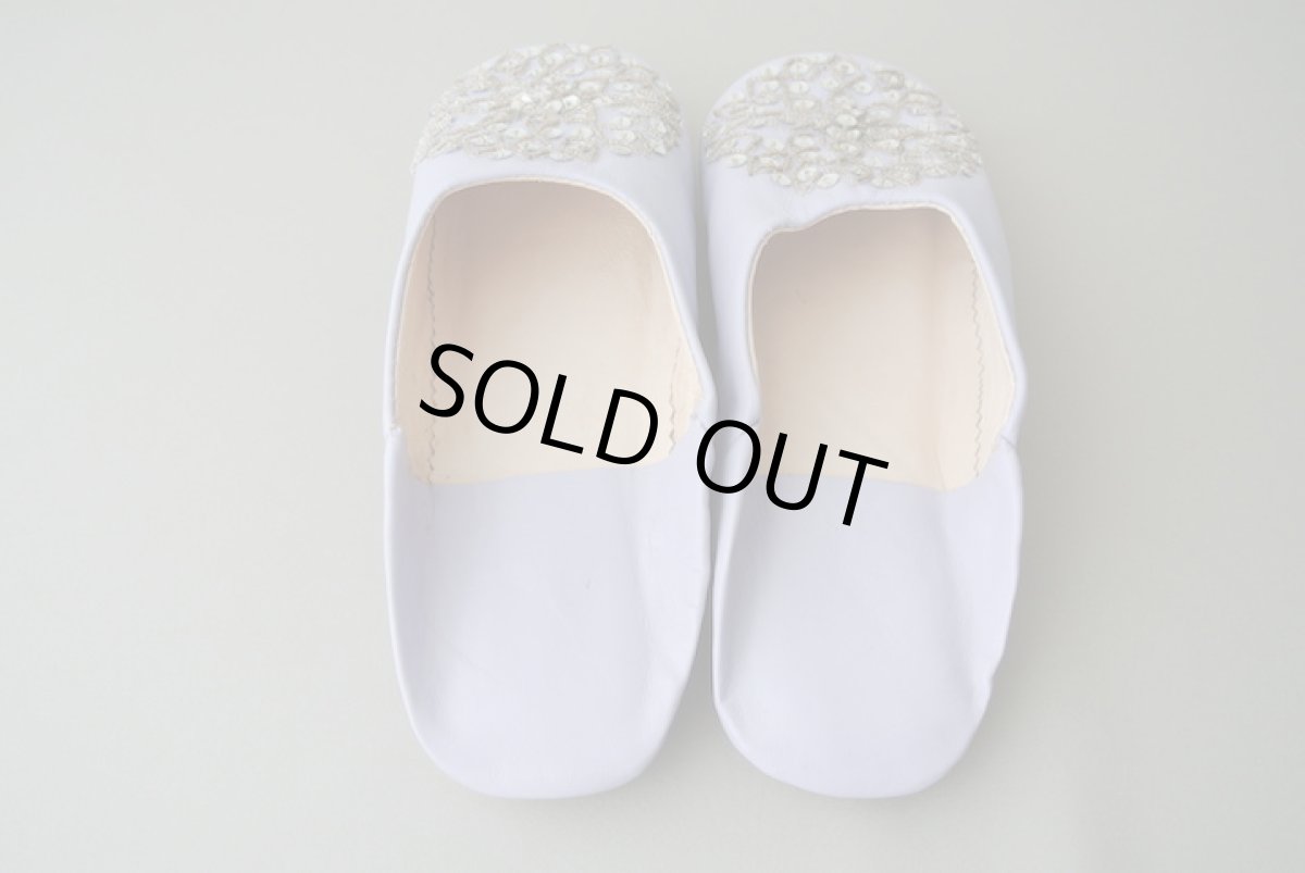 画像6: バブーシュ・スパンコール (薄紫)メール便可・ラッピング無料 (6)