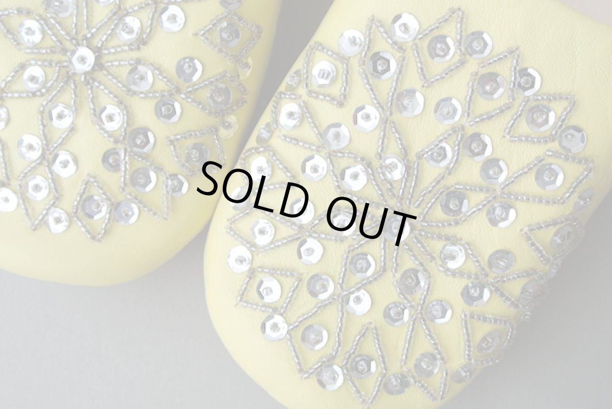 画像3: バブーシュ・スパンコール （ レモンイエロー） メール便可・ラッピング無料 (3)