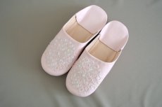 画像2: バブーシュ・スパンコール （桜色）24〜25センチ メール便可・ラッピング無料 (2)