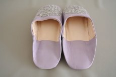 画像6: バブーシュ・スパンコール （薄紫）24〜25センチ メール便可・ラッピング無料 (6)