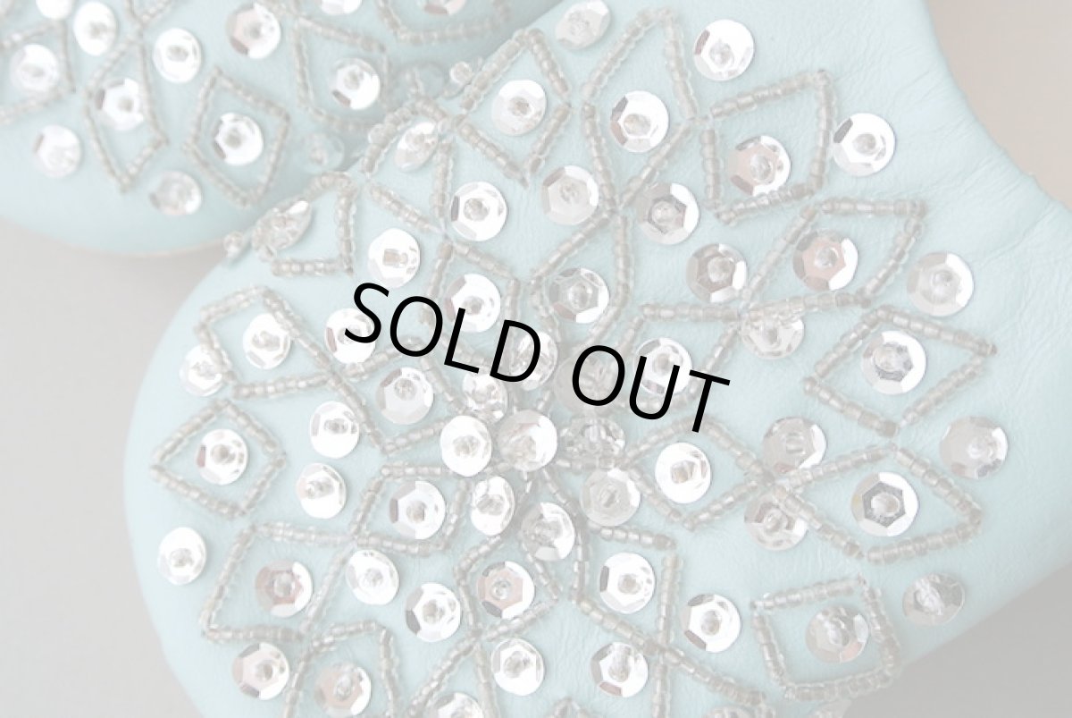 画像3: バブーシュ・スパンコール （ライトブルー）メール便可・ラッピング無料 (3)