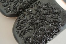 画像3: バブーシュ・スパンコール （ブラック）22〜23センチ  (3)