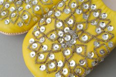 画像3: バブーシュ・スパンコール （マスタードイエロー）24〜25センチ メール便・ラッピング無料 (3)