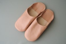 画像2: バブーシュ｜無地・レディース（ベージュ）【ワケあり】24〜25センチ ラッピング無料・メール便可 (2)