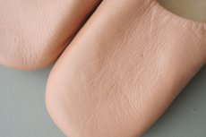 画像3: バブーシュ｜無地・レディース（ベージュ）【ワケあり】24〜25センチ ラッピング無料・メール便可 (3)