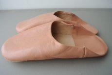 画像4: バブーシュ｜無地・レディース（ベージュ）【ワケあり】24〜25センチ ラッピング無料・メール便可 (4)