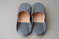 画像6: バブーシュ｜無地・レディース（グレー）24〜25cm【ワケあり】ラッピング無料・メール便可 (6)