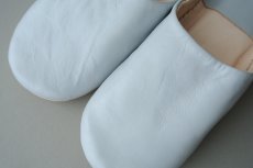 画像3: バブーシュ｜無地・レディース（ライトグレー）24〜25cm【ワケあり】ラッピング無料・メール便可 (3)