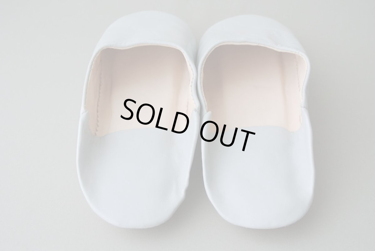 画像6: バブーシュ｜無地・レディース（ライトグレー）24〜25cm【ワケあり】ラッピング無料・メール便可 (6)