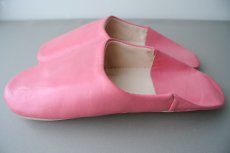 画像4: バブーシュ｜無地・レディース（ローズピンク）【ワケあり】24〜25センチ ラッピング無料・メール便可 (4)