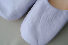 画像3: バブーシュ｜無地・レディース（薄紫）【ワケあり】24〜25センチ ラッピング無料・メール便可 (3)