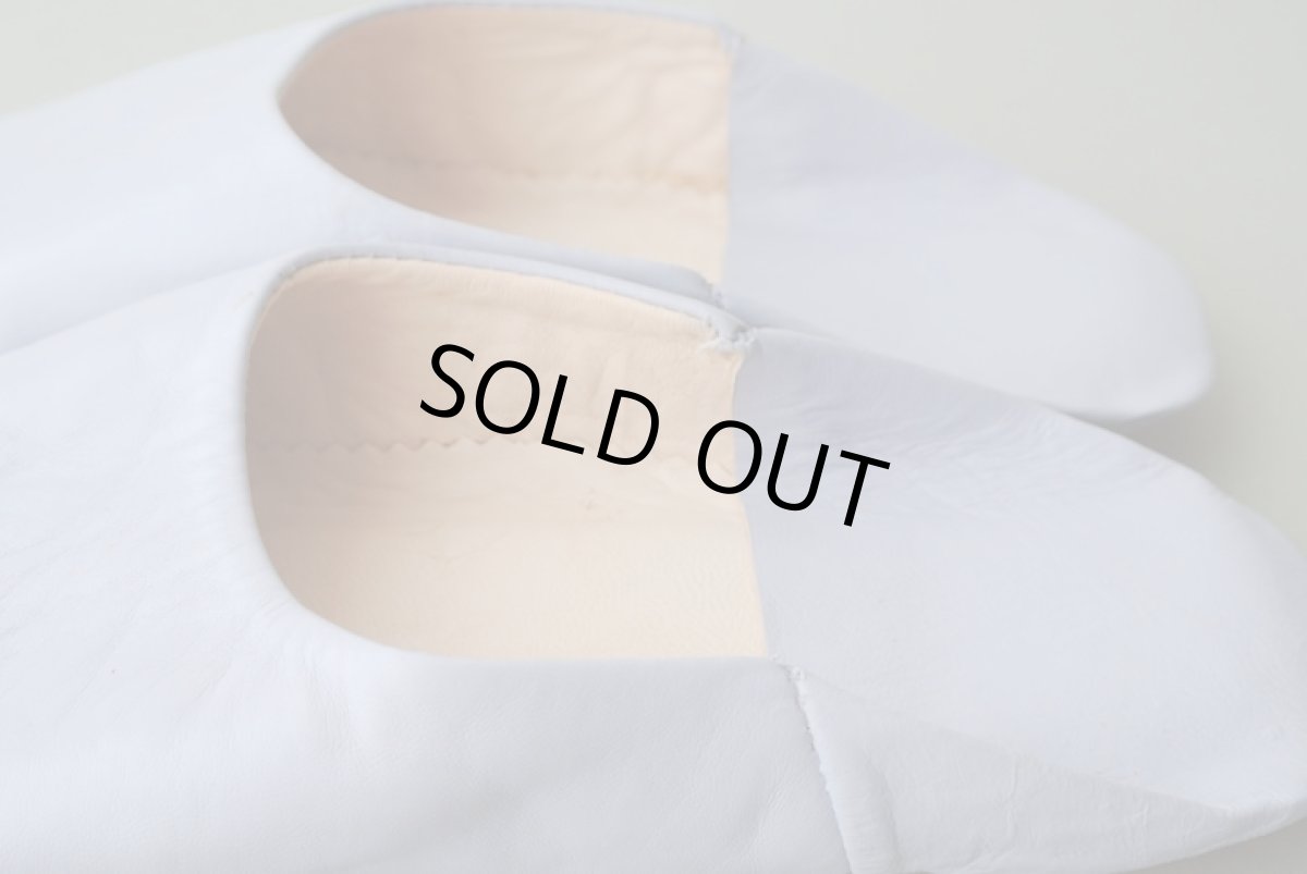 画像5: バブーシュ｜無地・レディース（薄紫）【ワケあり】24〜25センチ ラッピング無料・メール便可 (5)