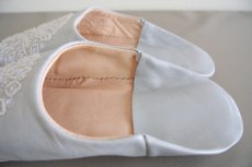 画像5: バブーシュ・スパンコール（ライトグレー×オーロラ）22〜25センチ　メール便可・ラッピング無料 (5)