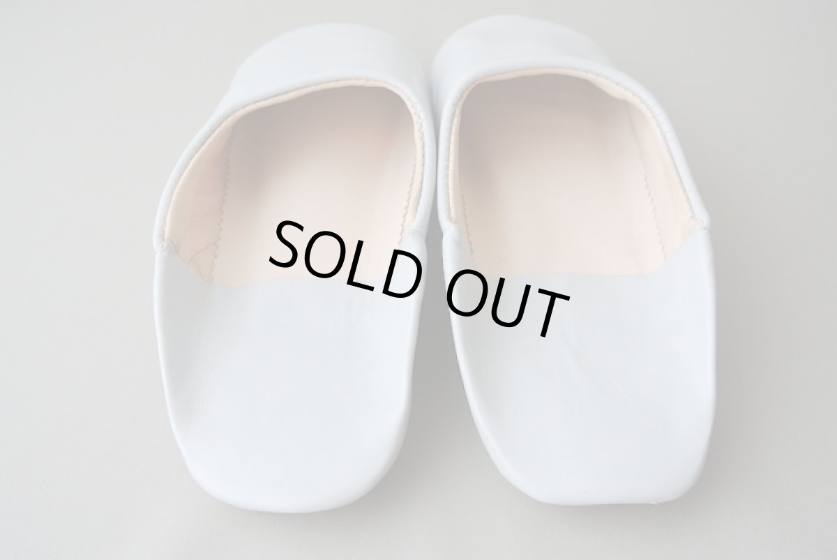 画像6: バブーシュ｜無地・メンズ（ライトグレー）【ワケあり】26〜27センチ ラッピング無料 (6)