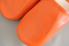 画像3: バブーシュ・無地 （テラコッタオレンジ）【レディース】24〜25センチ　ラッピング無料・メール便可 (3)