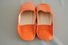 画像6: バブーシュ・無地 （テラコッタオレンジ）【レディース】24〜25センチ　ラッピング無料・メール便可 (6)