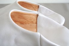 画像5: バブーシュ・無地 （極淡グレー）【メンズ】26〜27センチ　ラッピング無料 (5)