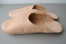 画像4: バブーシュ｜無地・メンズ（ヌメ革）26〜27cm【ワケあり】ラッピング無料 (4)