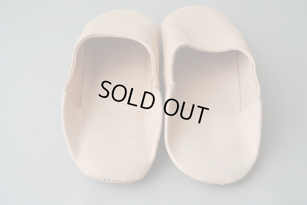 画像6: バブーシュ｜無地・メンズ（ヌメ革）26〜27cm【ワケあり】ラッピング無料 (6)