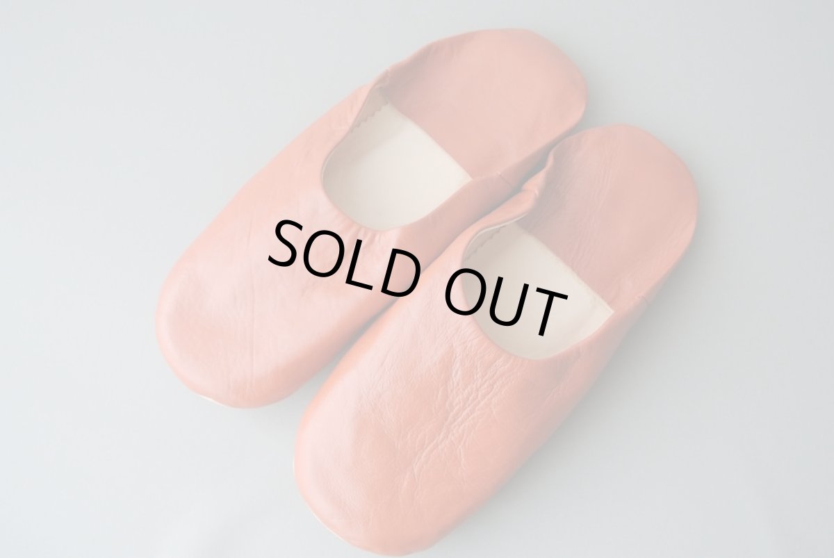 画像2: バブーシュ｜無地・メンズ（テラコッタオレンジ）26〜27cm【ワケあり】ラッピング無料 (2)