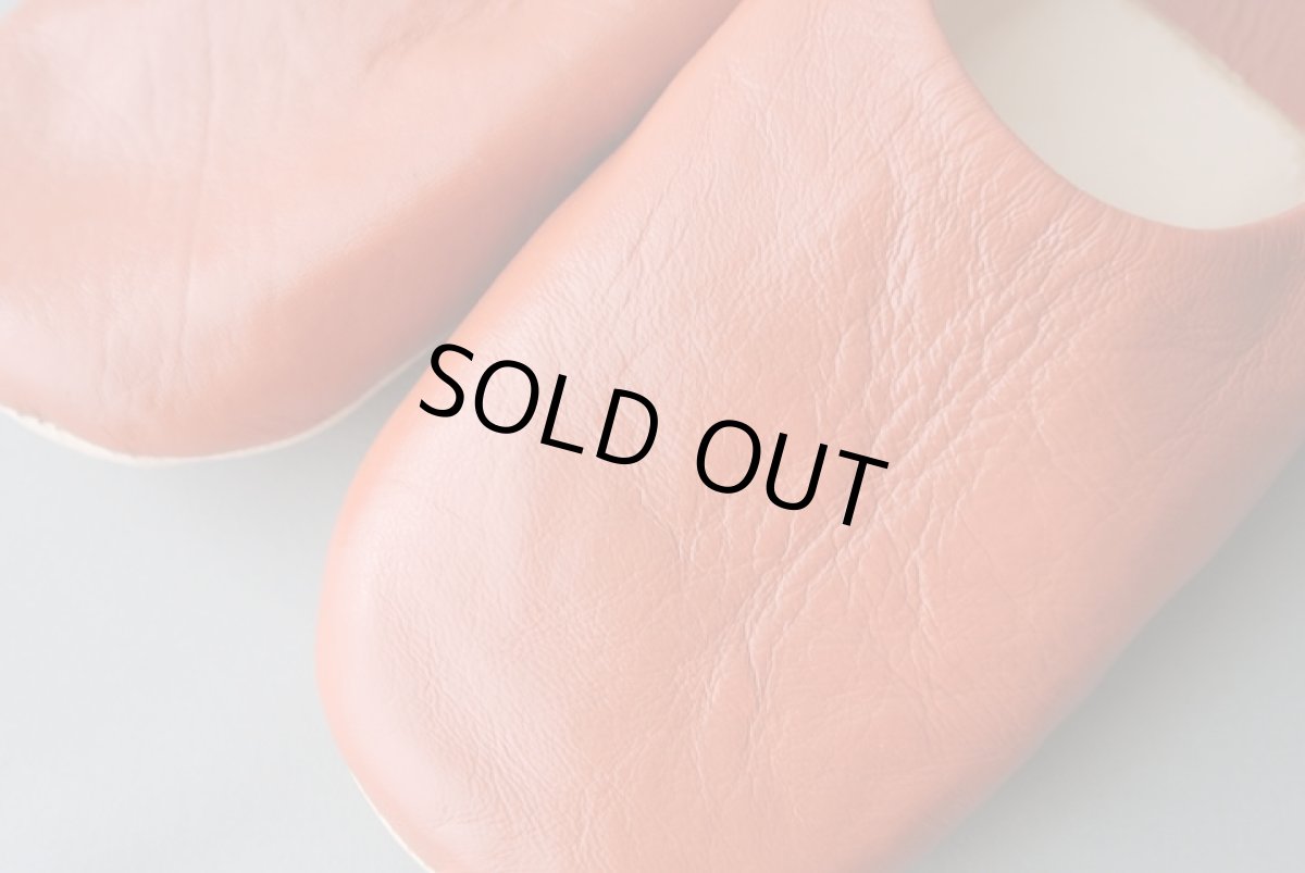 画像3: バブーシュ｜無地・メンズ（テラコッタオレンジ）26〜27cm【ワケあり】ラッピング無料 (3)