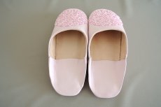 画像6: バブーシュ・スパンコール（マットピンク）22〜25センチ　メール便可・ラッピング無料 (6)