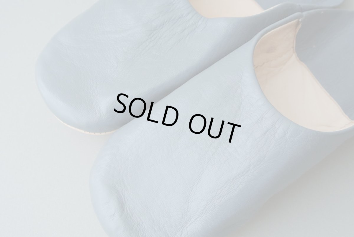 画像3: バブーシュ｜無地・レディース（グレー）【ワケあり】ラッピング無料・メール便可 (3)