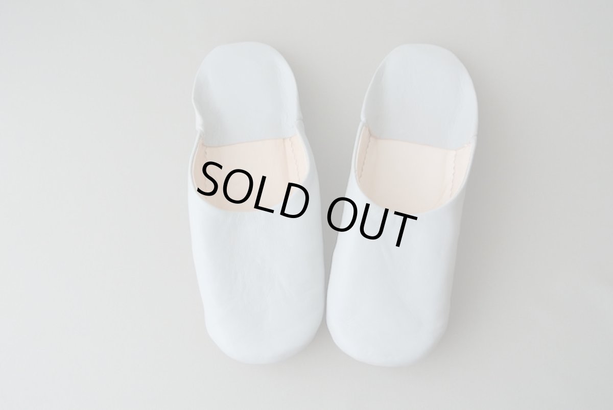 画像2: バブーシュ｜無地・レディース（ライトグレー）【ワケあり】ラッピング無料・メール便可 (2)