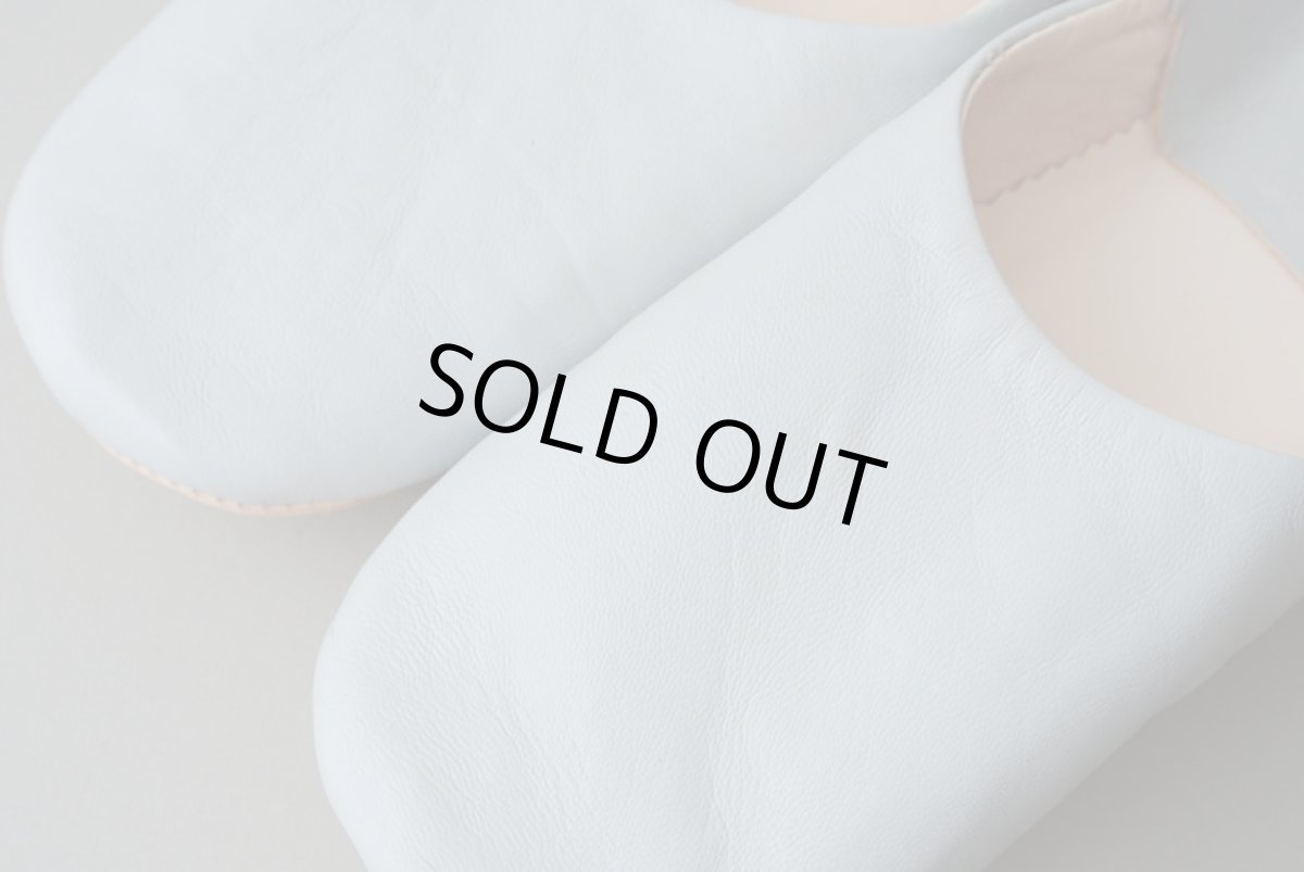 画像3: バブーシュ｜無地・レディース（ライトグレー）【ワケあり】ラッピング無料・メール便可 (3)