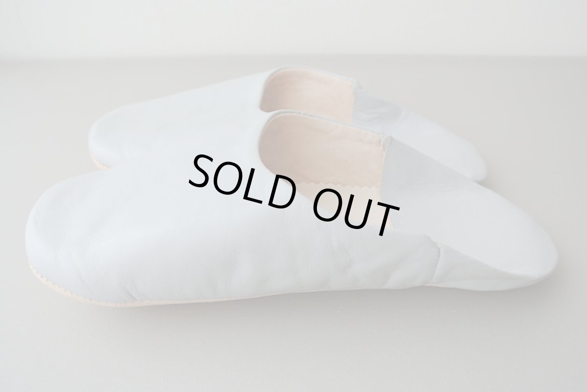 画像4: バブーシュ｜無地・レディース（ライトグレー）【ワケあり】ラッピング無料・メール便可 (4)