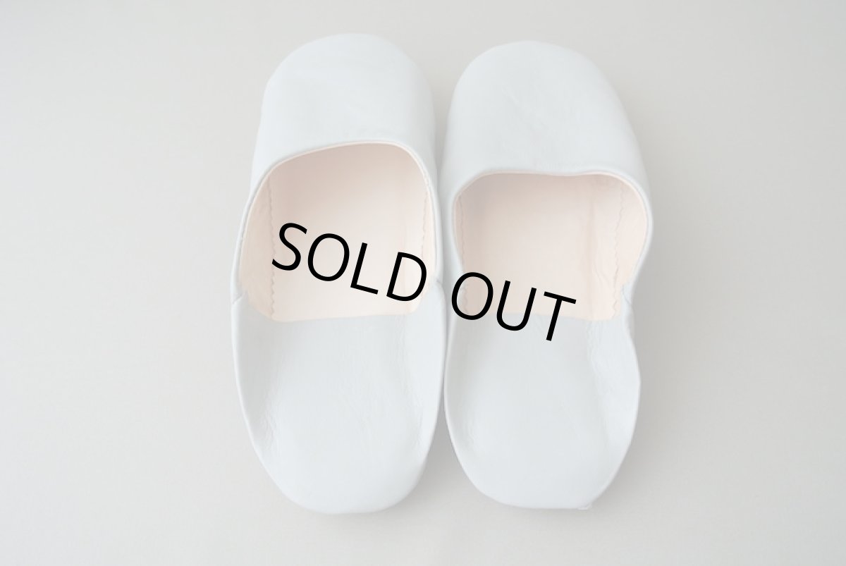 画像6: バブーシュ｜無地・レディース（ライトグレー）【ワケあり】ラッピング無料・メール便可 (6)