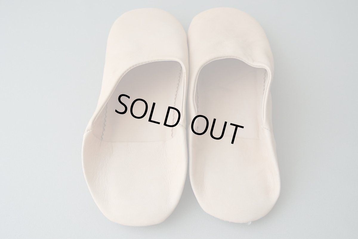 画像6: バブーシュ｜無地・レディース（ヌメ革）【ワケあり】ラッピング無料・メール便可 (6)