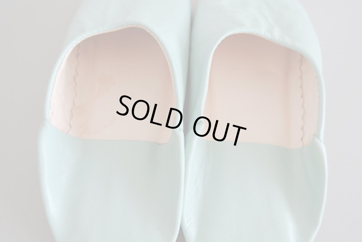 画像5: バブーシュ｜無地・レディース（ペールグリーン）【ワケあり】ラッピング無料・メール便可 (5)