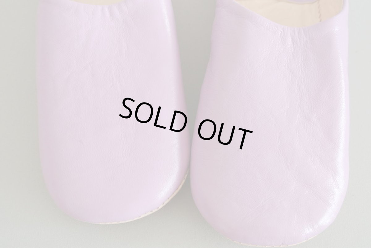 画像2: バブーシュ｜無地・レディース（パープルピンク）【ワケあり】ラッピング無料・メール便可 (2)