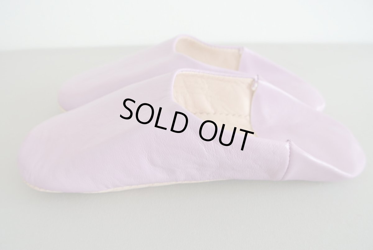 画像3: バブーシュ｜無地・レディース（パープルピンク）【ワケあり】ラッピング無料・メール便可 (3)