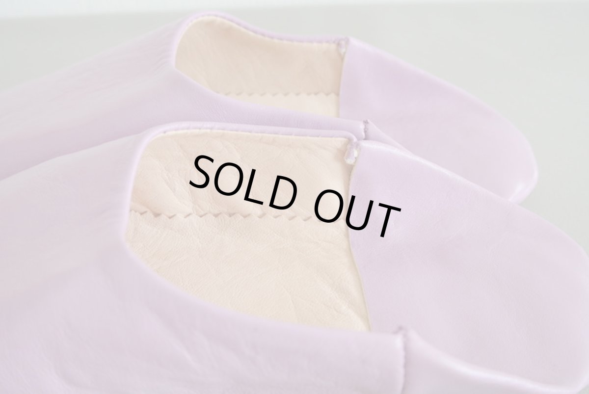 画像4: バブーシュ｜無地・レディース（パープルピンク）【ワケあり】ラッピング無料・メール便可 (4)