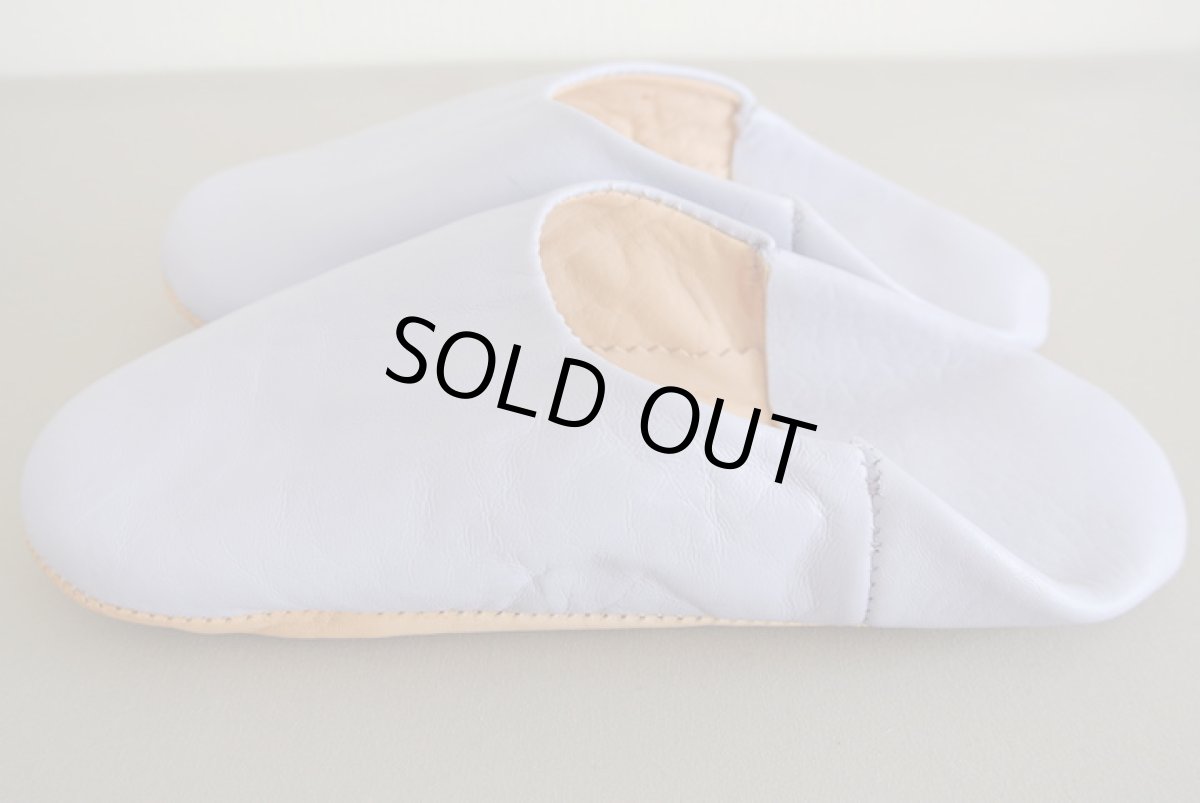 画像3: 【ワケあり】バブーシュ｜無地・レディース（ラベンダー)   ラッピング無料・メール便可 (3)