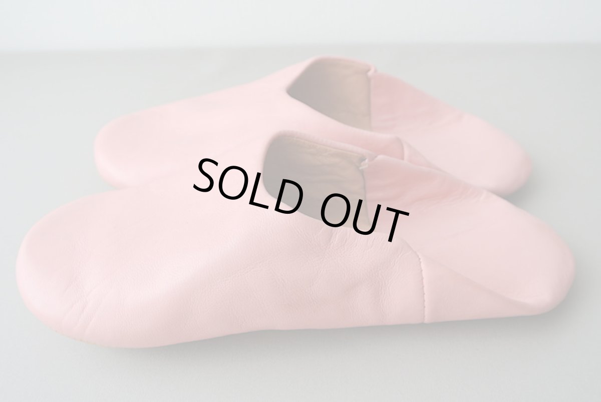 画像3: バブーシュ｜無地・レディース（ピンク）【ワケあり】24〜25センチ ラッピング無料・メール便可 (3)