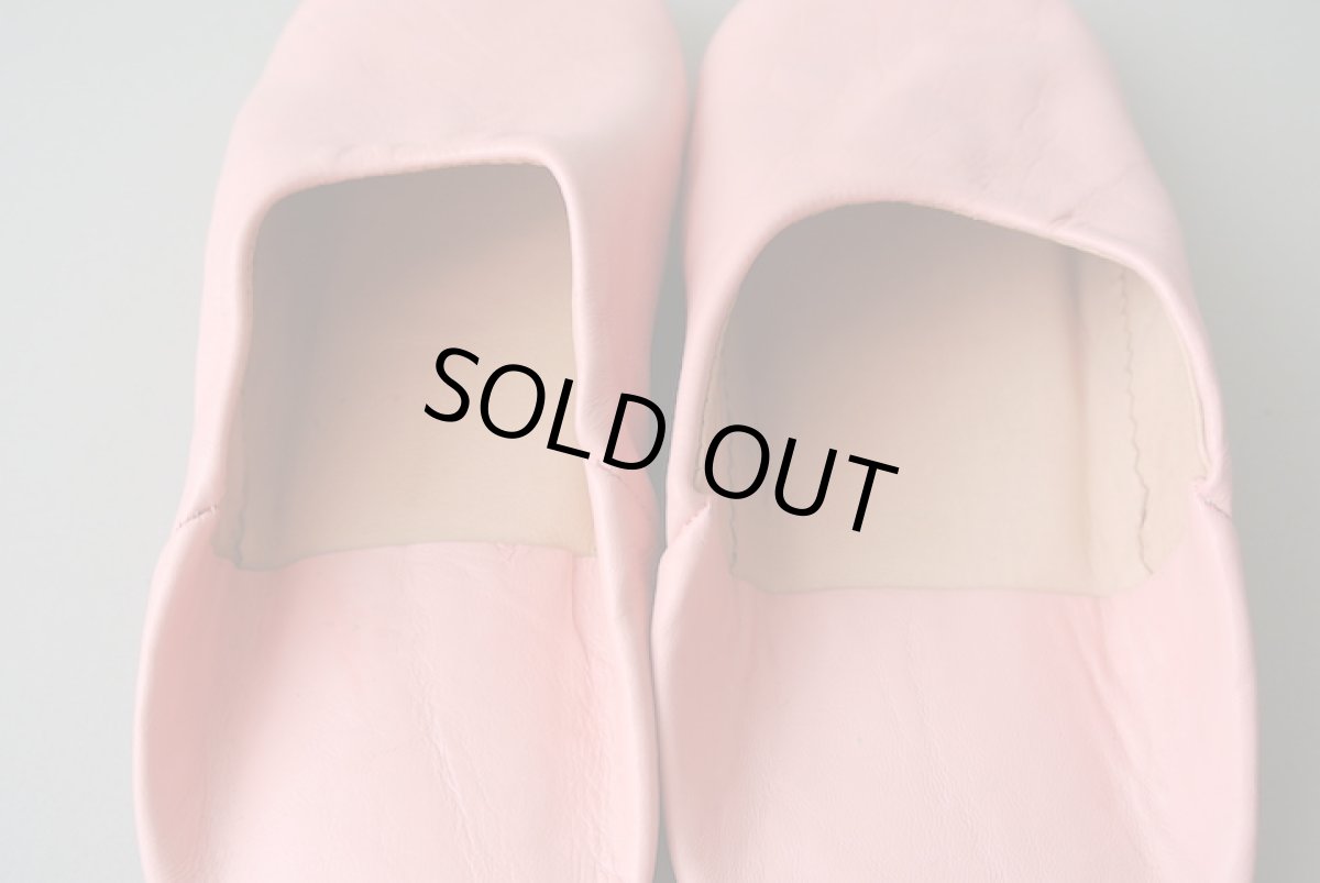 画像5: バブーシュ｜無地・レディース（ピンク）【ワケあり】24〜25センチ ラッピング無料・メール便可 (5)