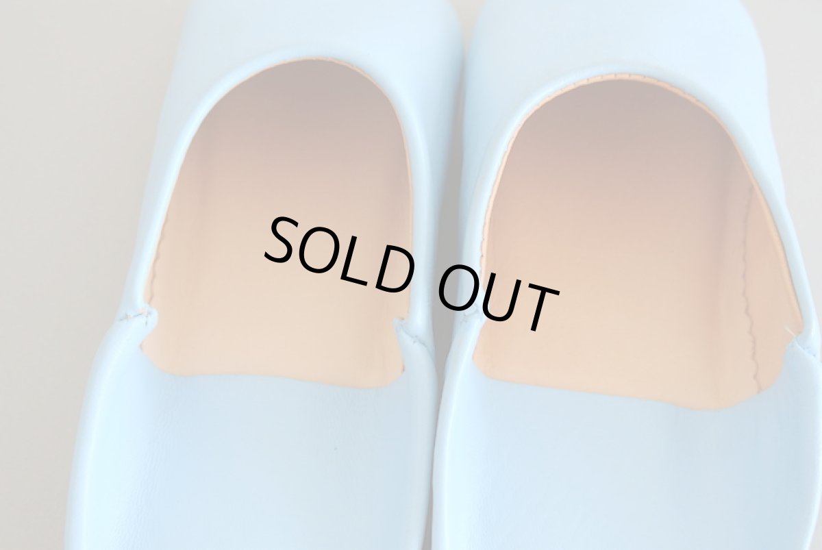 画像5: バブーシュ｜無地・レディース（スカイブルー）【ワケあり】23〜24センチ ラッピング無料・メール便可 (5)