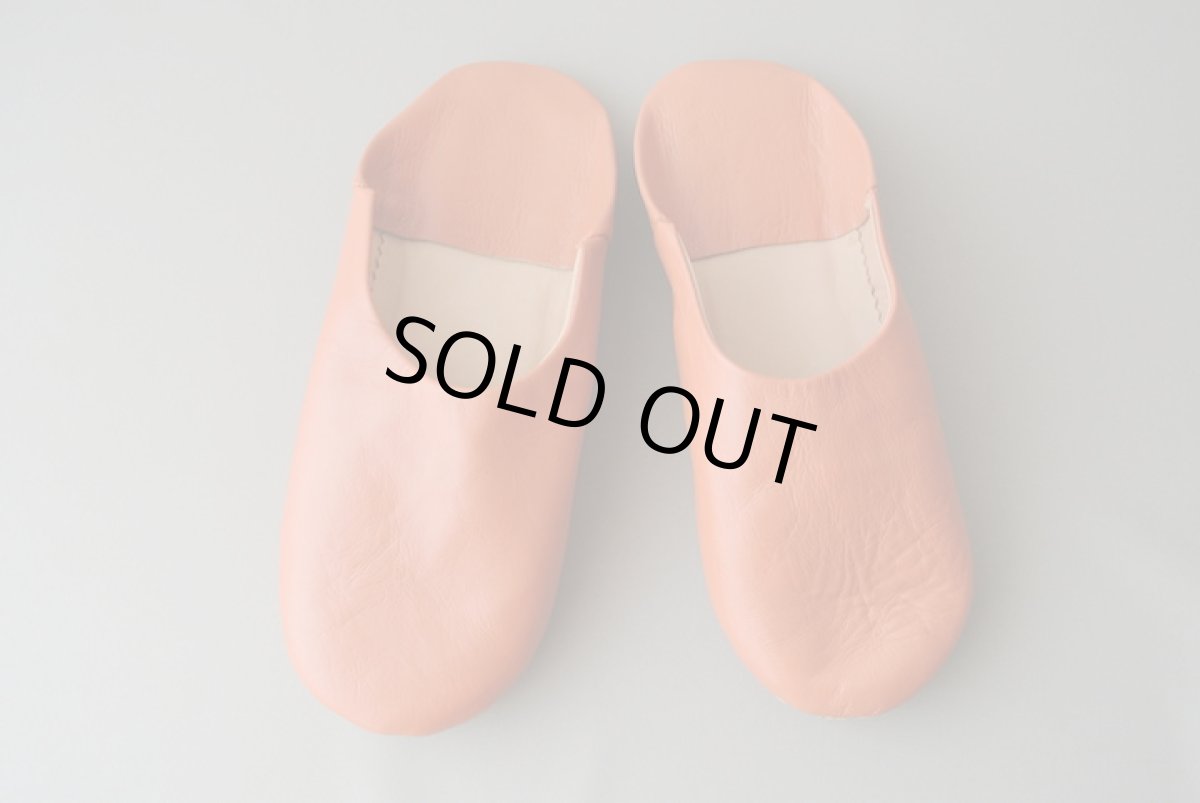 画像2: バブーシュ｜無地・メンズ（テラコッタオレンジ）【ワケあり】ラッピング無料 (2)