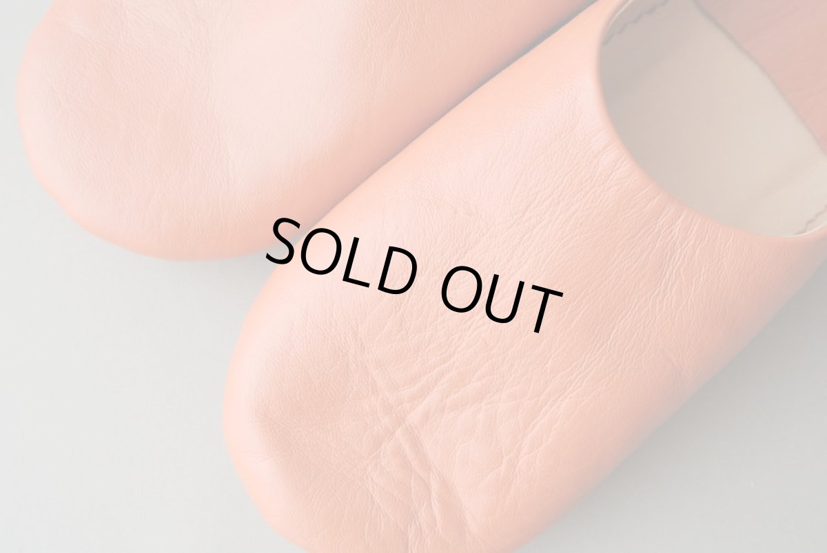 画像3: バブーシュ｜無地・メンズ（テラコッタオレンジ）【ワケあり】ラッピング無料 (3)