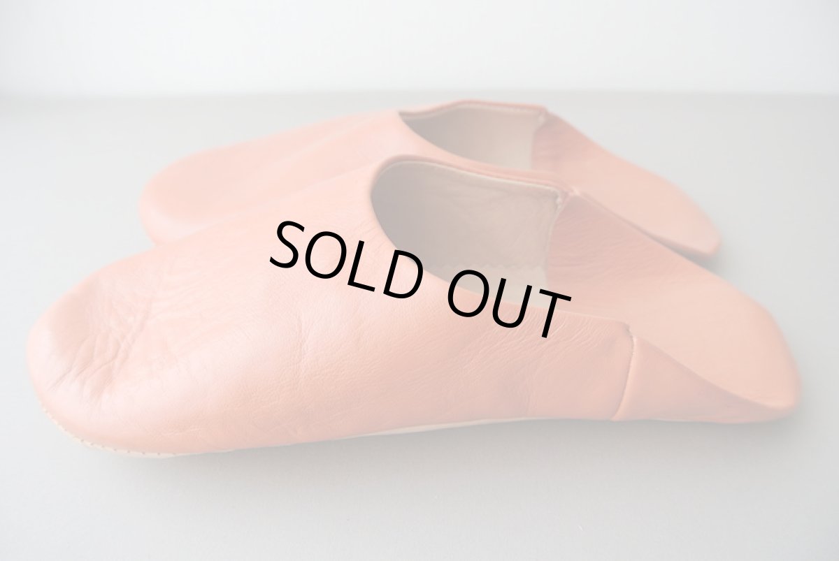 画像4: バブーシュ｜無地・メンズ（テラコッタオレンジ）【ワケあり】ラッピング無料 (4)