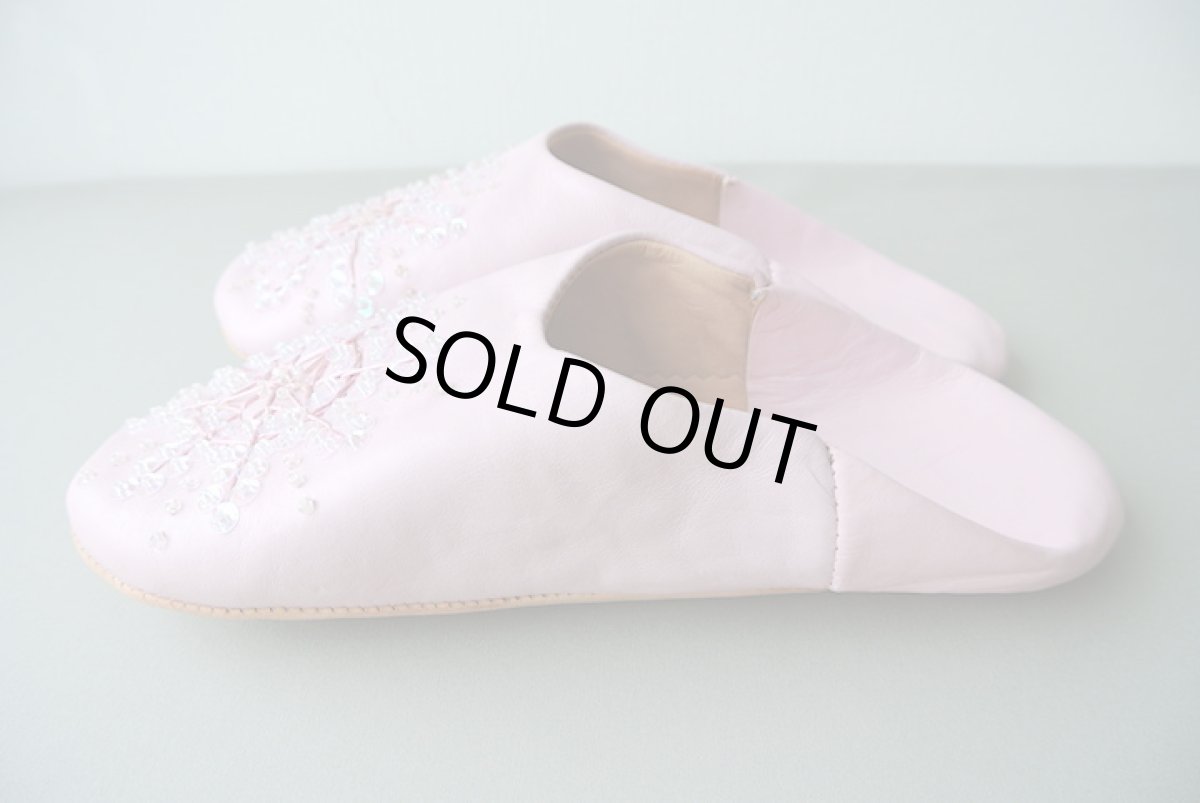 画像4: 【ワケあり】バブーシュ｜スパンコール・シュミシャ(ピンク )  ラッピング無料・メール便可 (4)