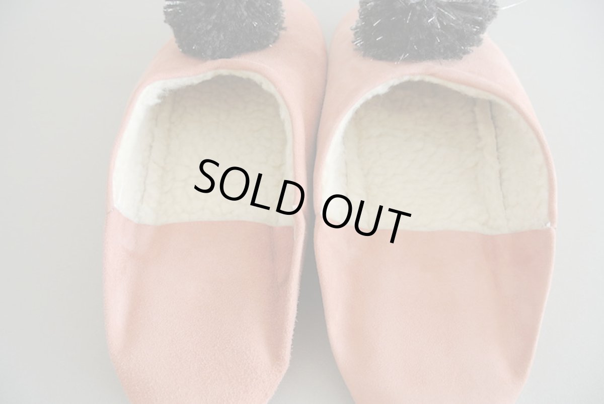 画像6: 【SALE】バブーシュ｜スウェード・レディース（くすみピンク×グレー）24〜25センチ ラッピング無料 (6)