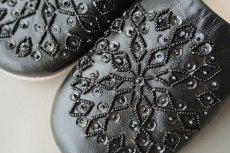 画像3: バブーシュ・スパンコール （ブラック）24〜25センチ 【ちょっと訳あり】 (3)