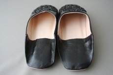 画像6: バブーシュ・スパンコール （ブラック）24〜25センチ 【ちょっと訳あり】 (6)