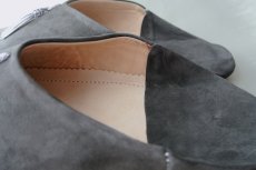 画像5: バブーシュ｜スウェード・タッセル＜メンズ＞（ダークグレー×グレー）26〜27センチ ラッピング無料 (5)