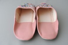 画像6: バブーシュ・スパンコール（ピンク×カラフル）24〜25センチ　メール便可・ラッピング無料 (6)